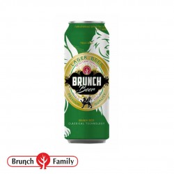 "BRUNCH" LAGER 0.500Л. - 6БР